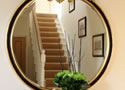 Hallway design - lighting, mirror, stairs