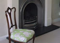 Interior Decor - Fireplace Mirror & Chair 