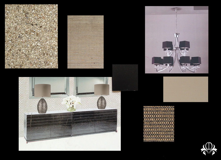 Sample Boards for Interior Design Projects in Surrey